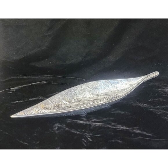 Martha Stewart Pewter Leaf Dish - Picture 5 of 10